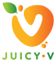 Juicy V logo Juicy V logo